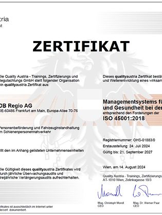 Zertifikat ISO 45001_2015 (deutsch)